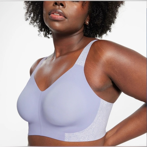 Evelyn & Bobbie Beyond Bra Moonstone Lace Purple Padded Size 2XL Plus LIKE NEW - Picture 1 of 8